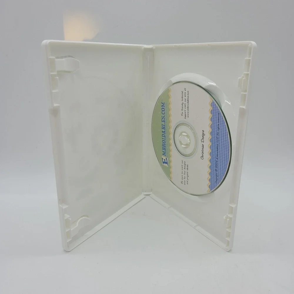 EMBROIDERABLES MACHINE Embroidery CD Christmas Designs